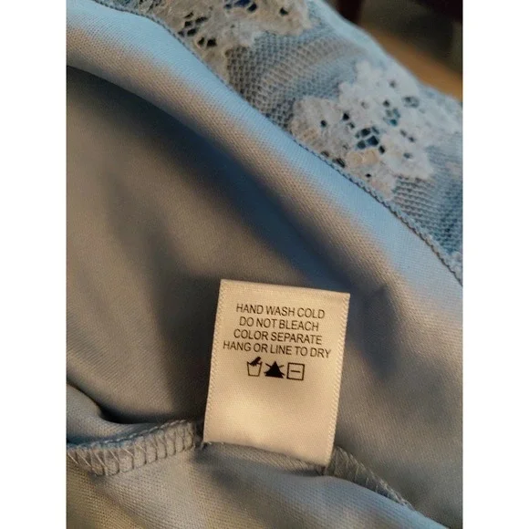 XL La Peche Y2K Babydoll Cottagecore Coquette Lace Floral Dainty Boho  Juniors - Picture 8 of 8